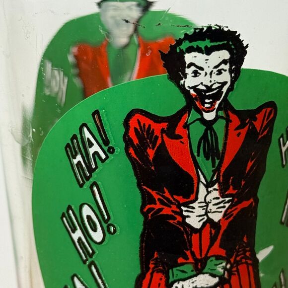 Joker DC Comics Pepsi Super Series Collector Glass 1976 Moon Vintage 70s Villain - Picture 8 of 10